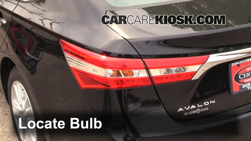 2015 Toyota Avalon XLE 3.5L V6 Lights Reverse Light (replace bulb)